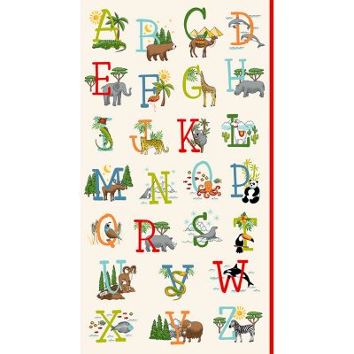 Animals Around the World Panel by Makower
