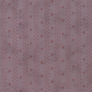Quill Budding Stripe Mauve by 3 Sisters' for Moda 44155-17 Remnant