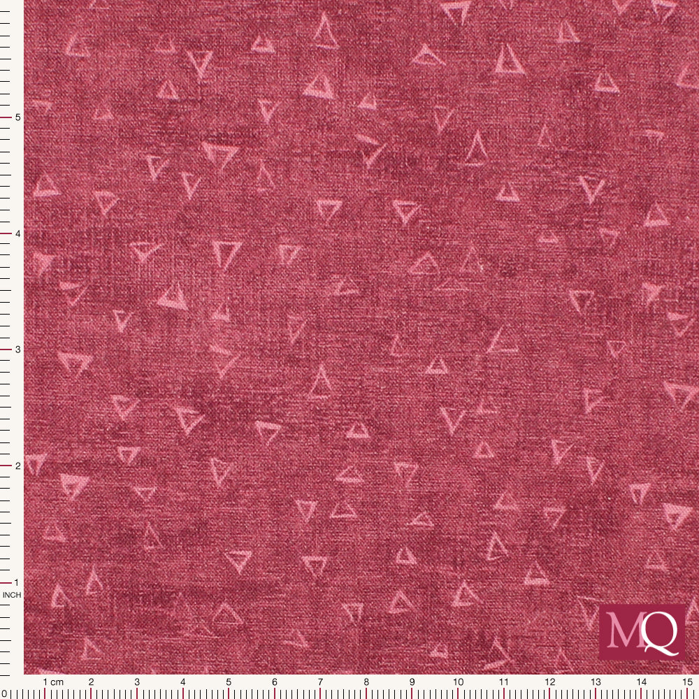Basically by Stof - Fuschia Triangles
