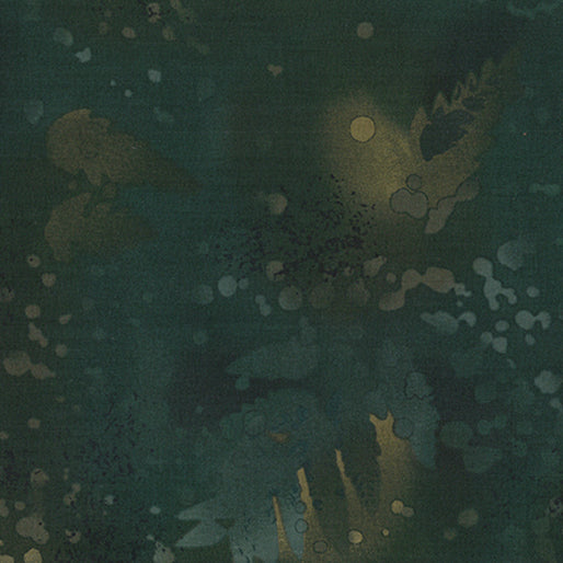 Fossil Fern by Benartex Blackwatch Green 528-52