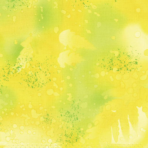 Fossil Fern by Benartex Brilliant Yellow 528-74