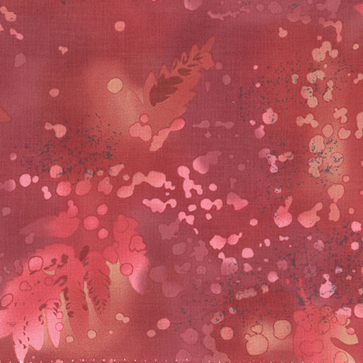 Fossil Fern by Benartex Clay Red 528-HH