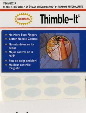 Thimble-It Oval Adhesive Thimble - #60229