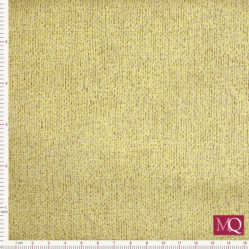 Metallic Burlap by Dover Hill - Rustic Gold 757M-70 - £1.40/10cm