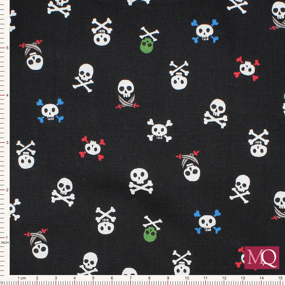 Walk the Plank by Nutex - Skulls Black 80120-104 Reduced NOW £8m