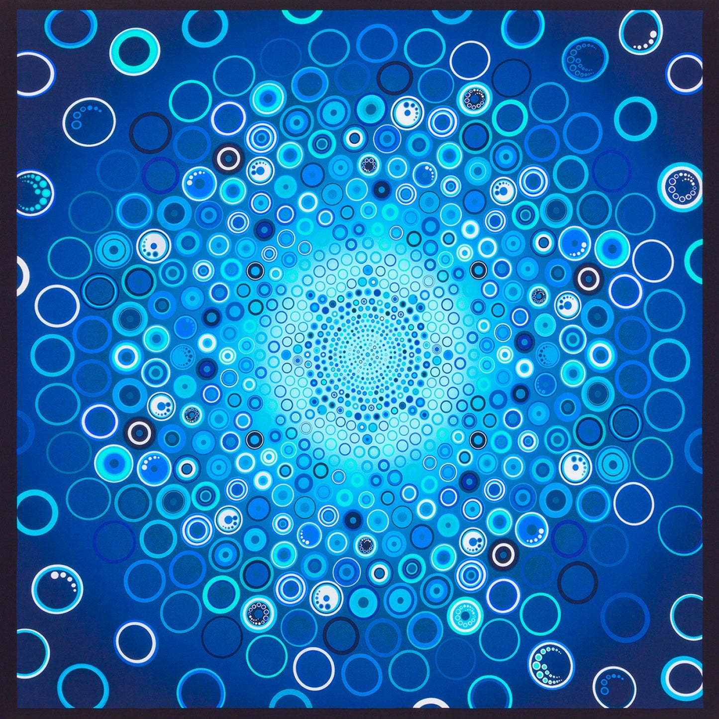 Water Circles & Dots from Effervescence Collection by Robert Kaufman
