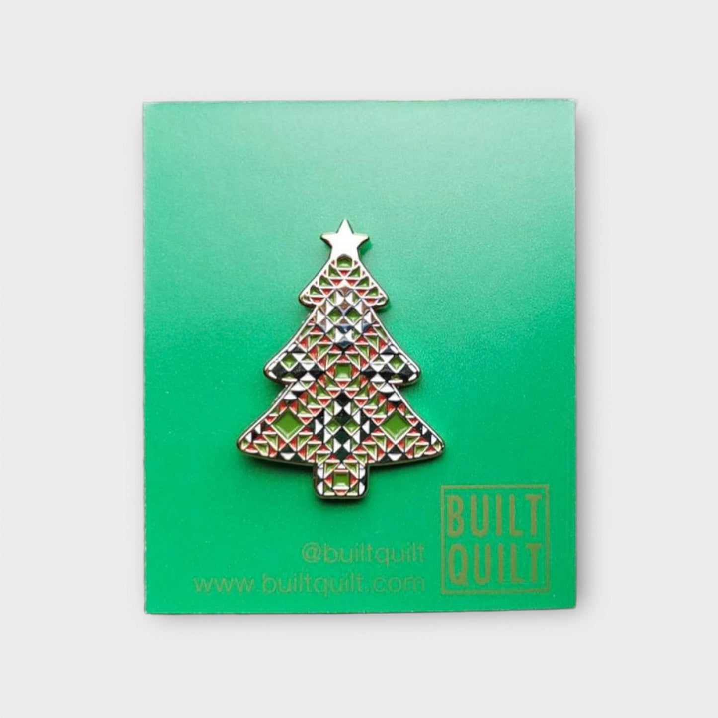 Xmas Tree Enamel Pin BQ-EP07
