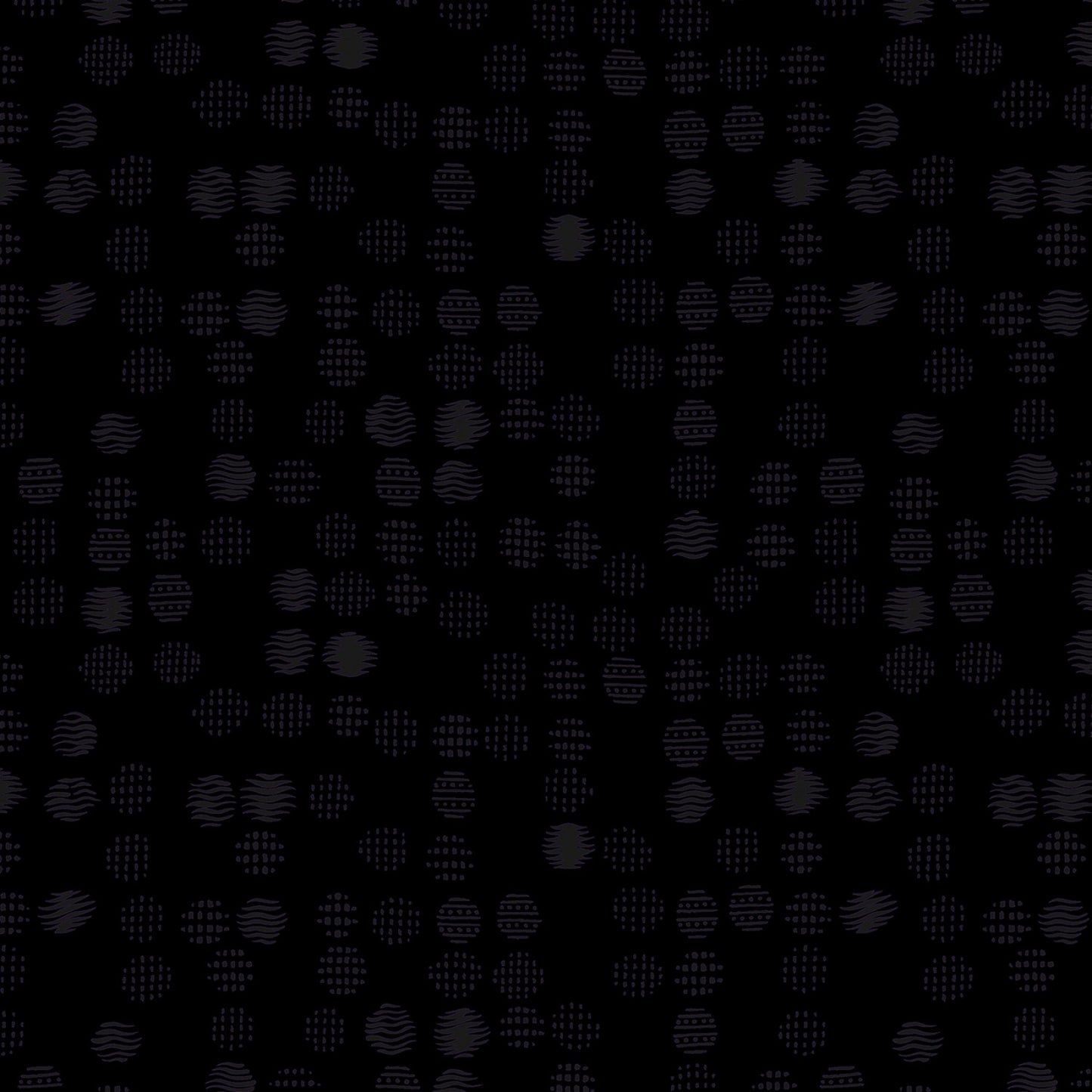 Black Textured Dots by Timeless Treasures - Black Hue-C7105