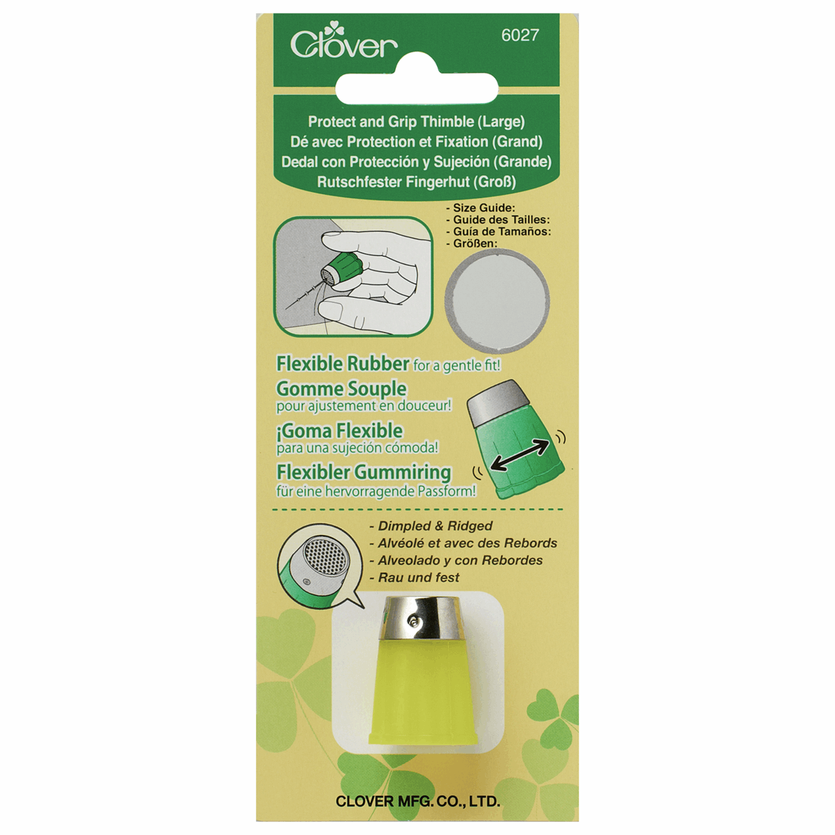 Clover Thimble Protect and Grip