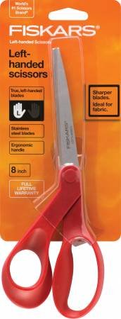 Fiskars Left Handed Scissors - 8"