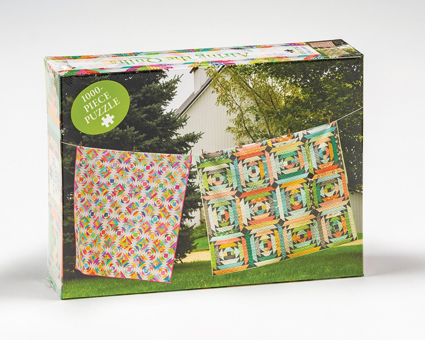 Airing the Quilts Puzzle 1000-Piece Puzzle by Sherri McConnell