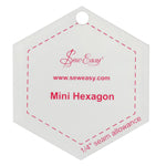 Mini Templates - Hexagon
