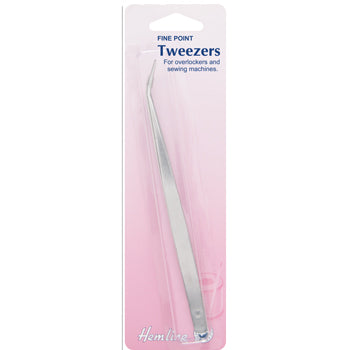 Hemline Fine Point Tweezers - 141