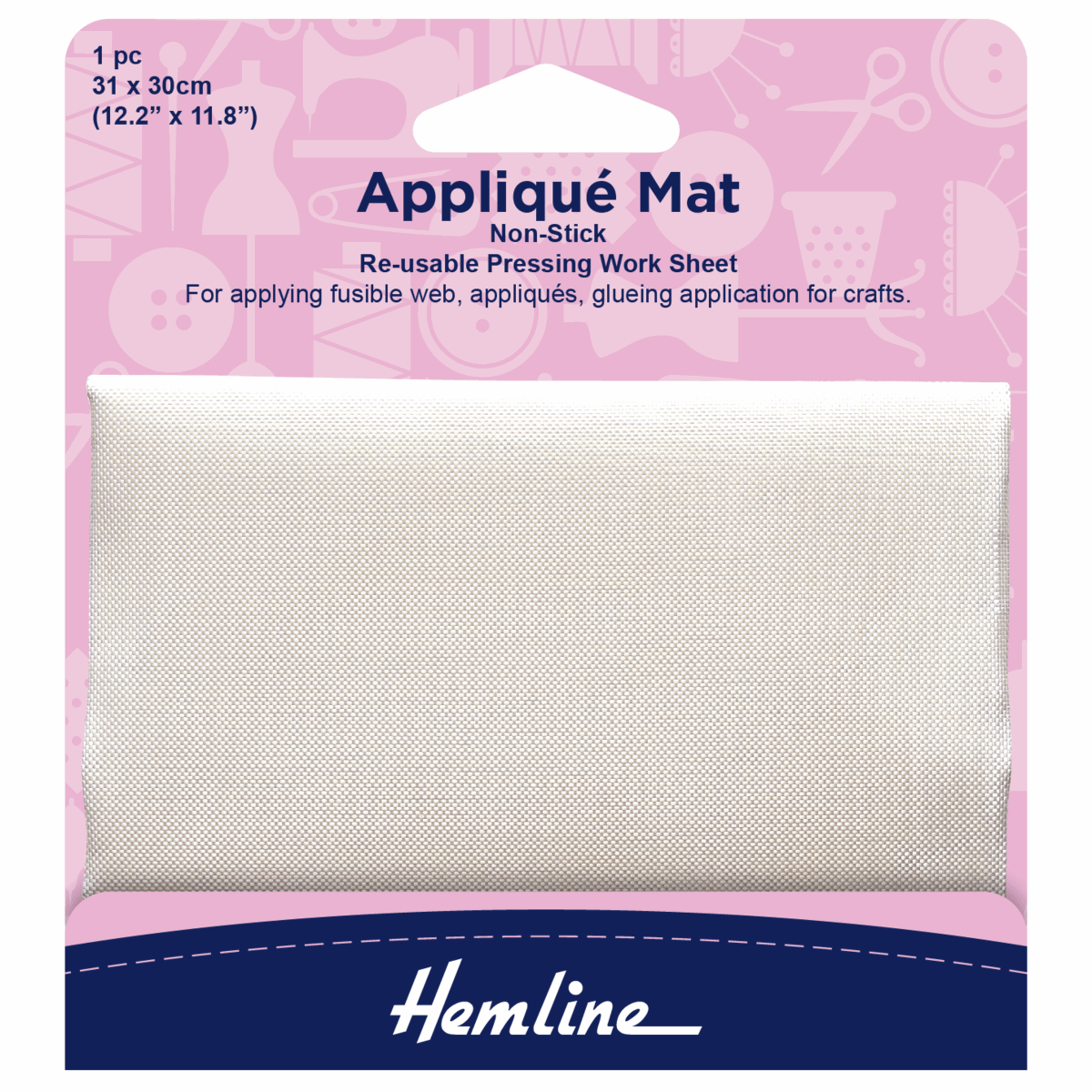 Hemline Applique Mat