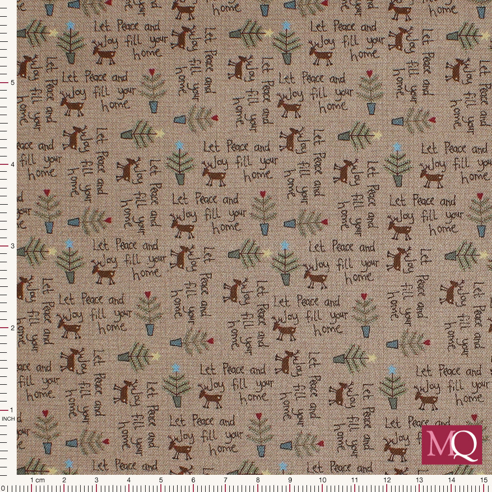 Peace and Joy by Lynette Anderson for Nutex - Berries & Cream 80620-11 Reduced