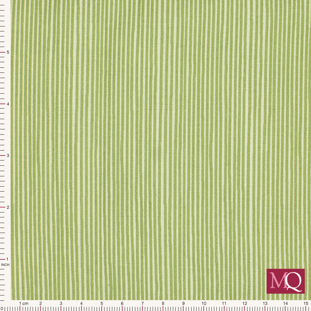 Basic Twist by Stof - Light Green Stripes