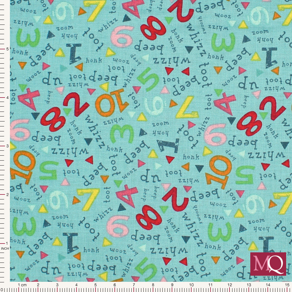 Busy Street - Sky Flight Time by Liza Lewis for Clothworks