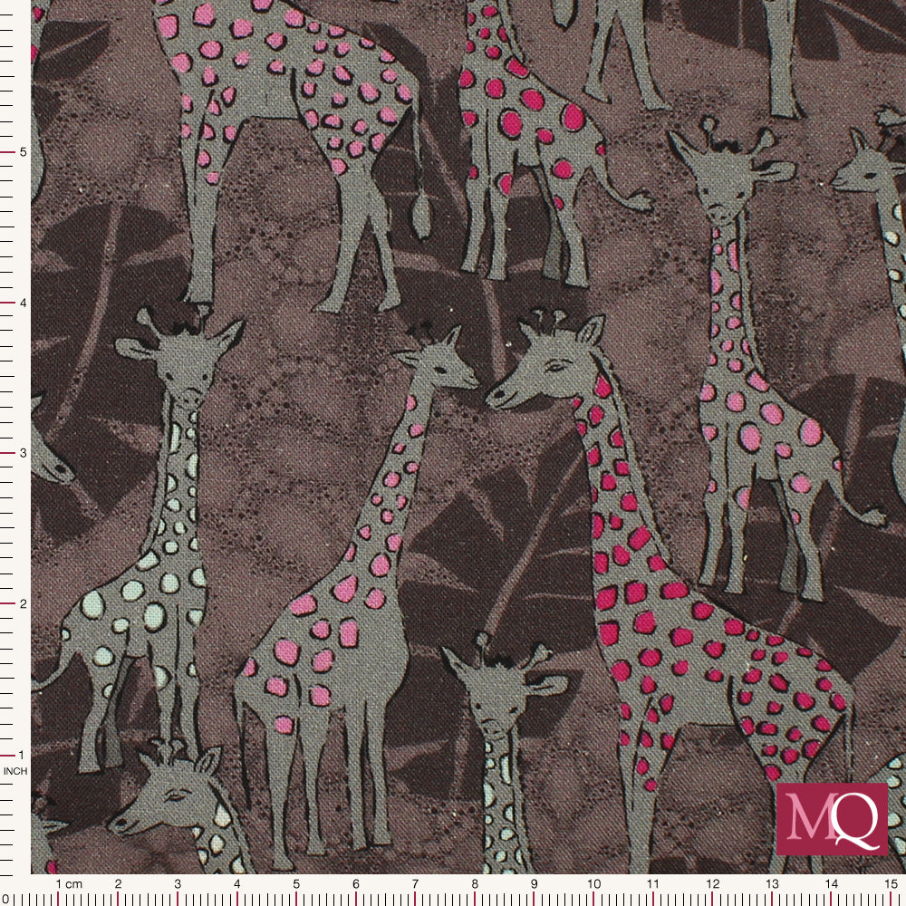 Wild with the Wild by Stof 4501-600 Giraffe Reduced NOW £10m