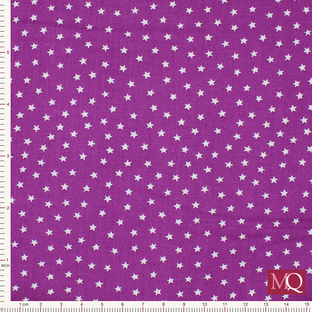 Star Bright from Makower - Electric Purple- 9166-P1 - £1.00/10cm
