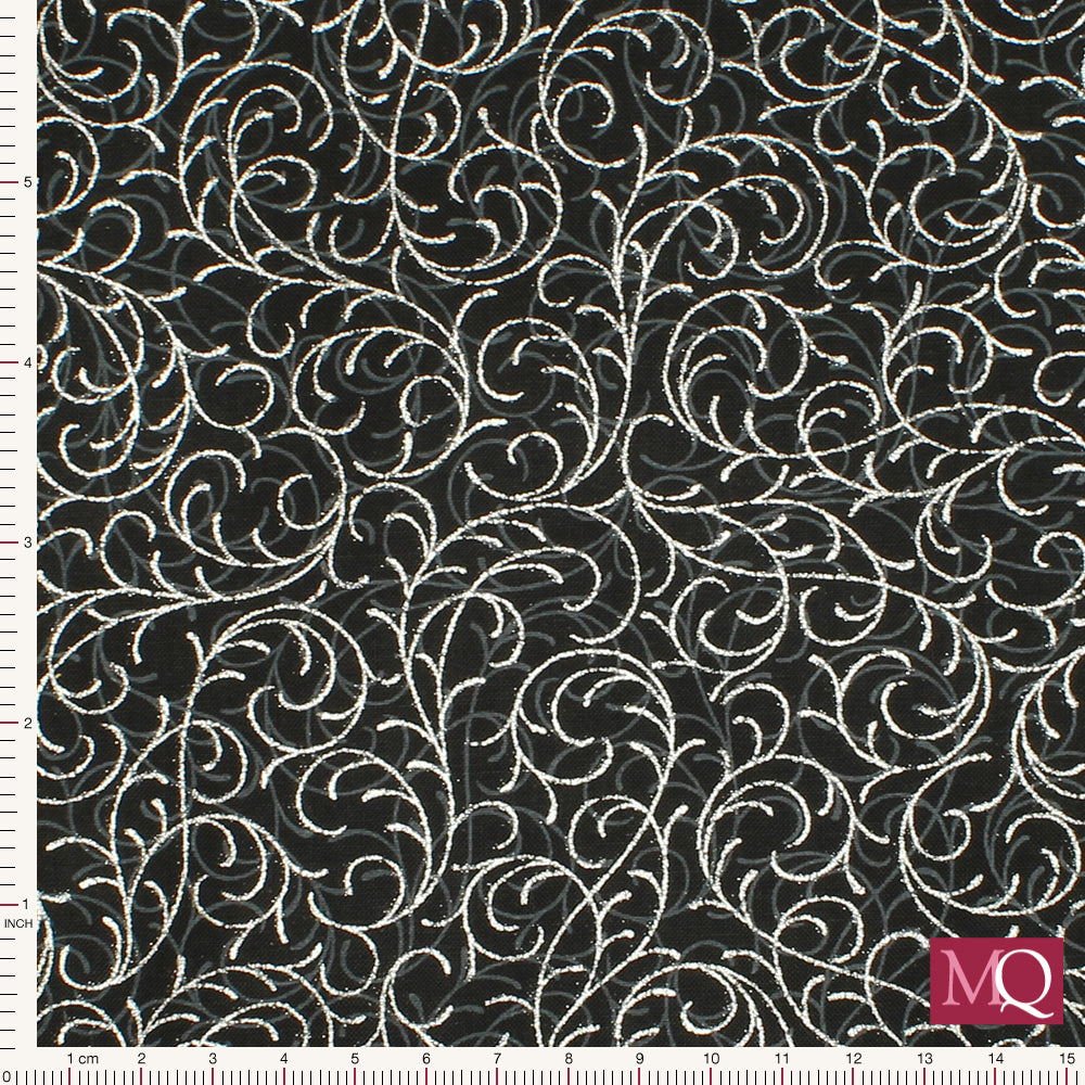 Joyful Traditions by Hoffman - Onyx 3293-919 £14/metre