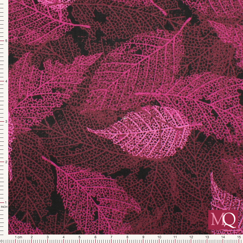 Magenta Foliage Textured Leaves # FOLI4478-RV