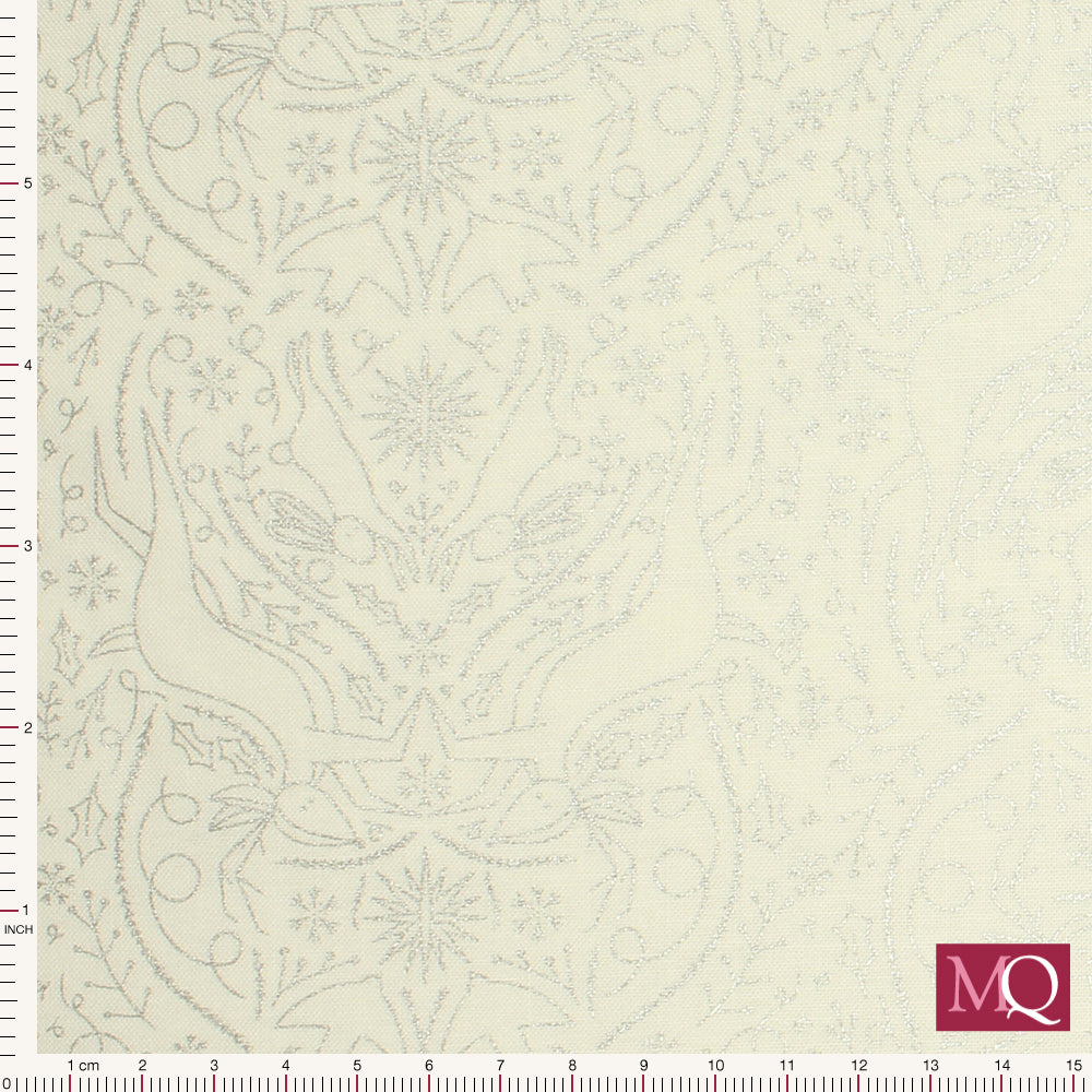 Merrymaking by Gingiber for Moda - Eggnog Silverbells
