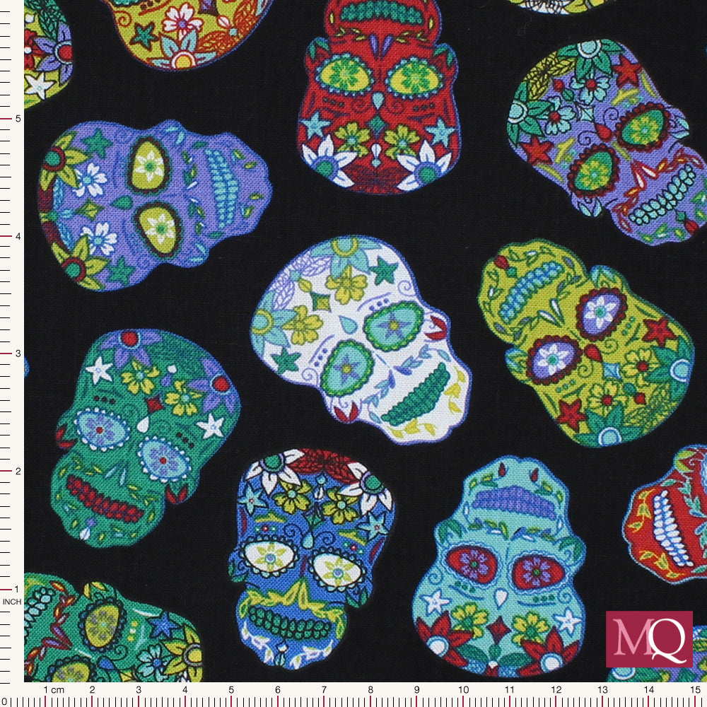Sugar Skulls by Nutex - Black 80220-101