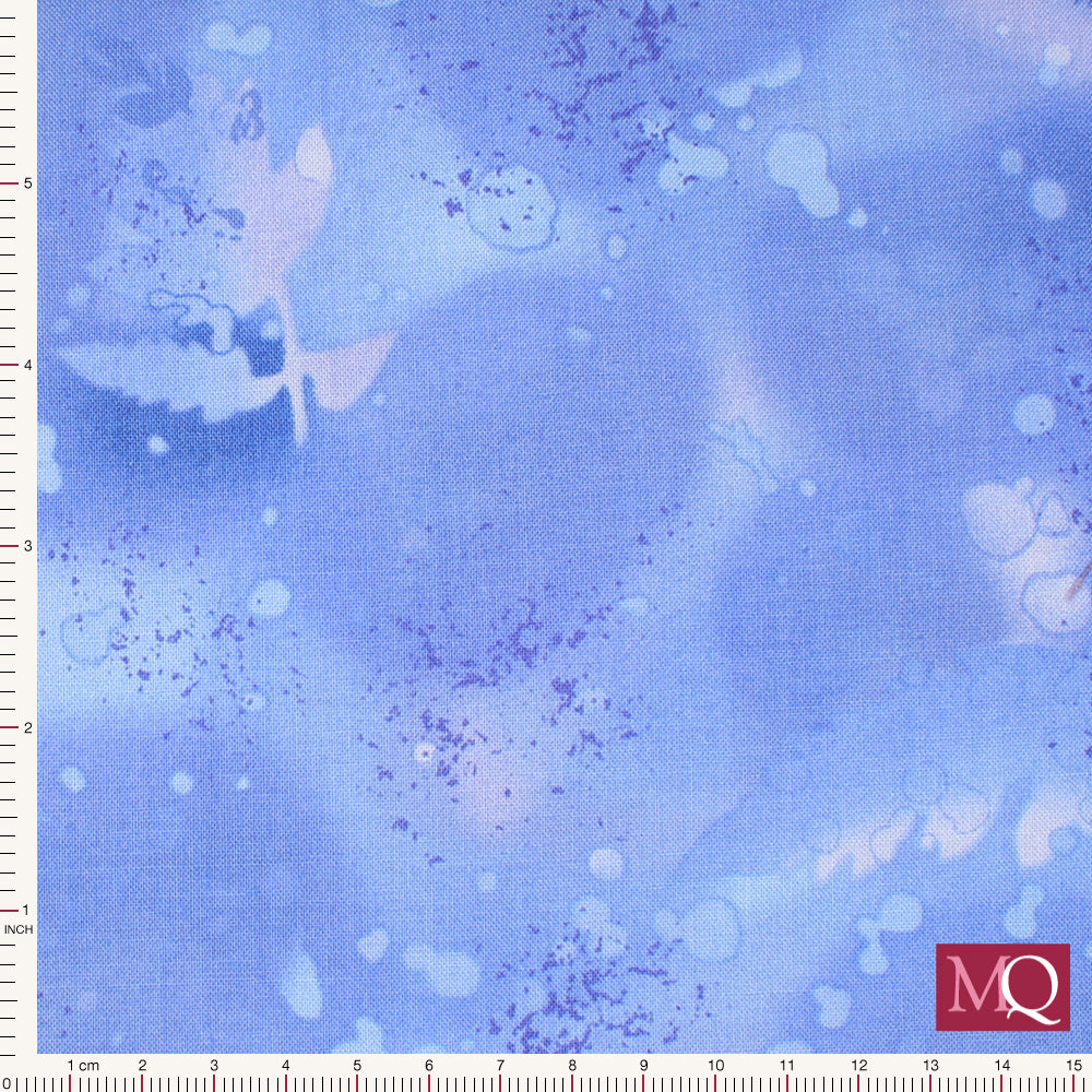 Fossil Fern by Benartex - French Blue