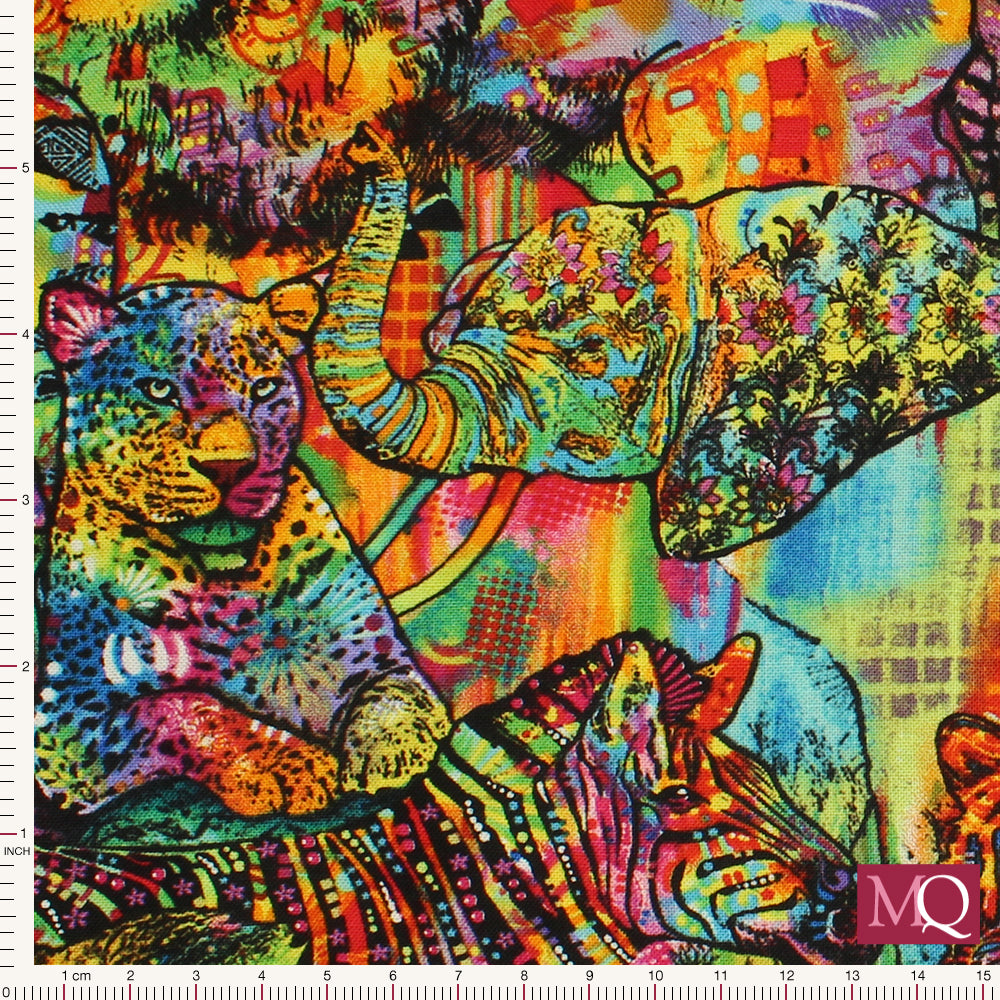 It's A Jungle Out There by Dean Russo 10289 - £14/metre
