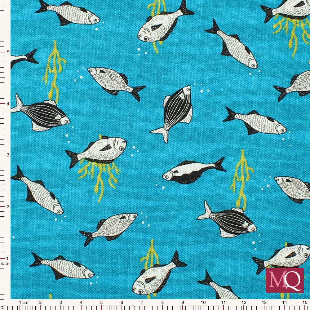Ocean Life by Nutex - Fish 80510-102 £14/metre