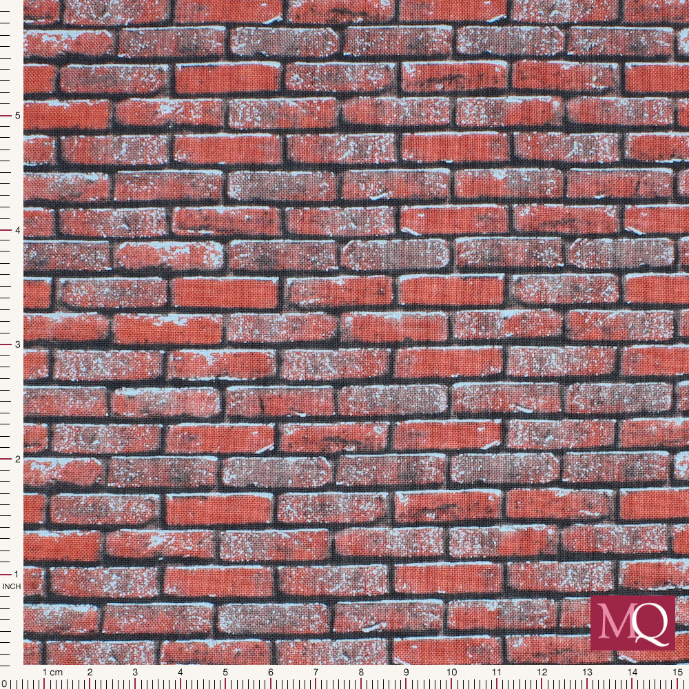 Landscape Medley - Red Brick -by Elizabeth Studios