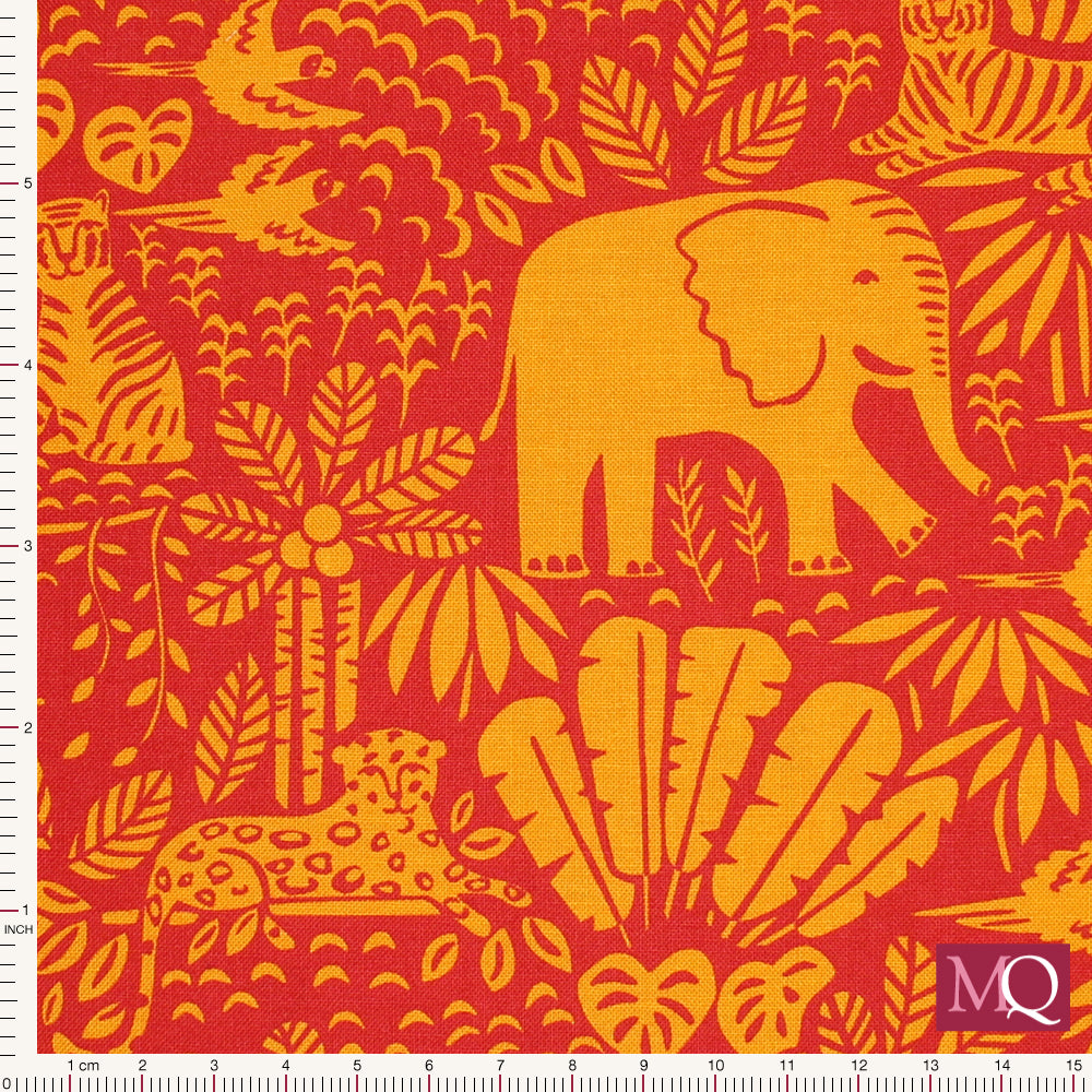 Jungle Paradise by Stacey Iest Hsu for Moda - Hibiscus Reduced NOW £10m