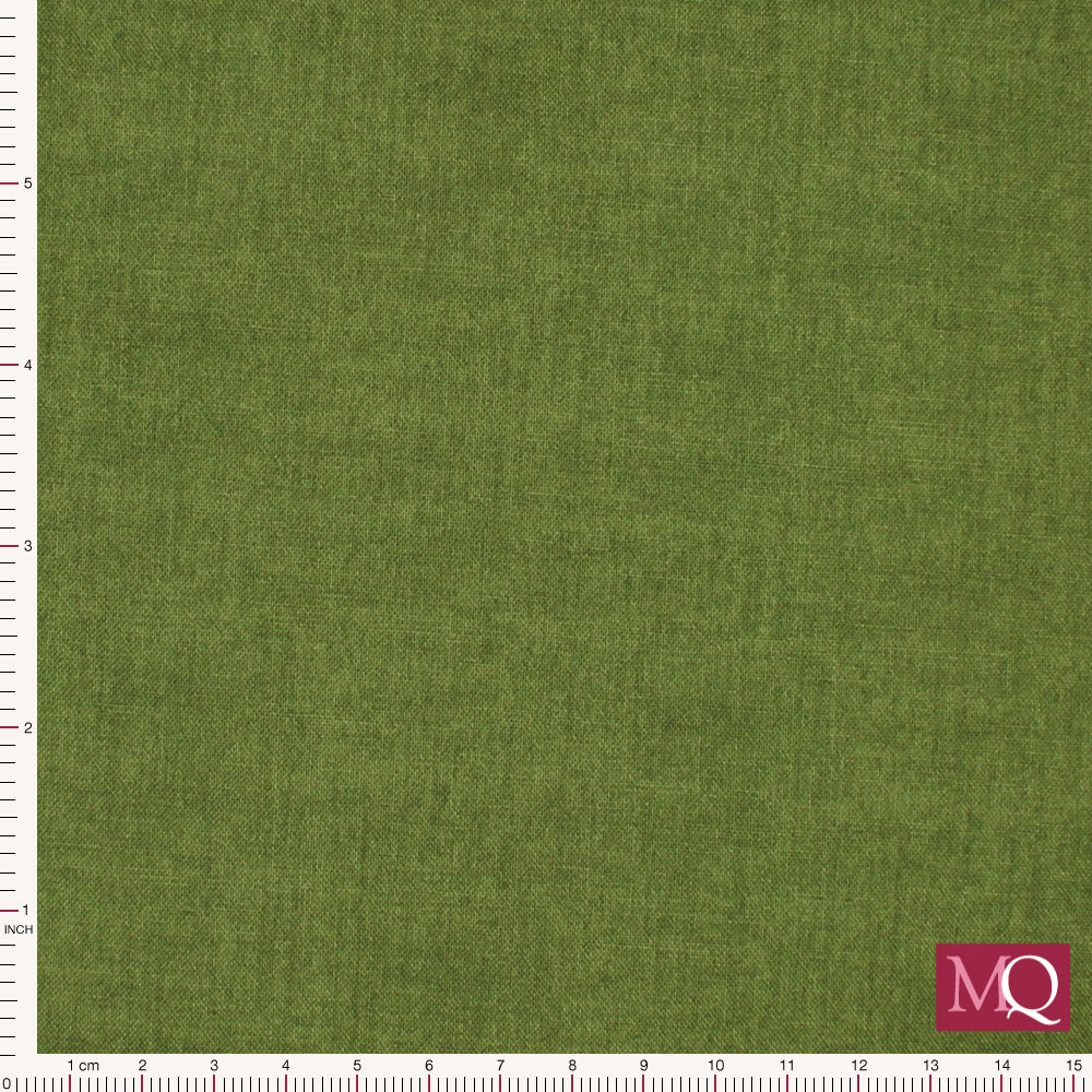 Linen Texture by Makower - Olive