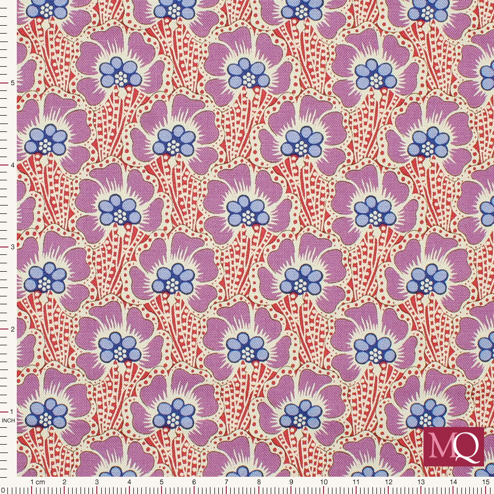 Cotton Beach 'Ocean Flower' by Tilda - Coral Reduced NOW £10m