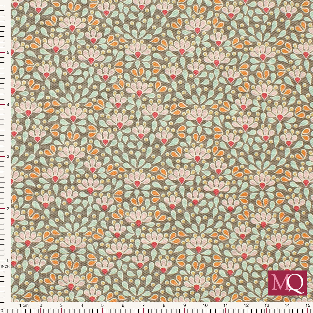 Cotton Beach 'Sea Anemone' by Tilda - Grey