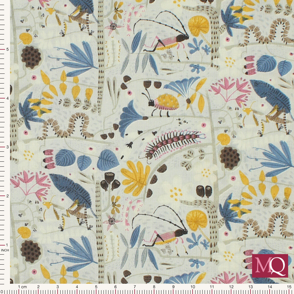 Jungle Jive by Clothworks - Light Grey Y3113-5 Reduced NOW £10m