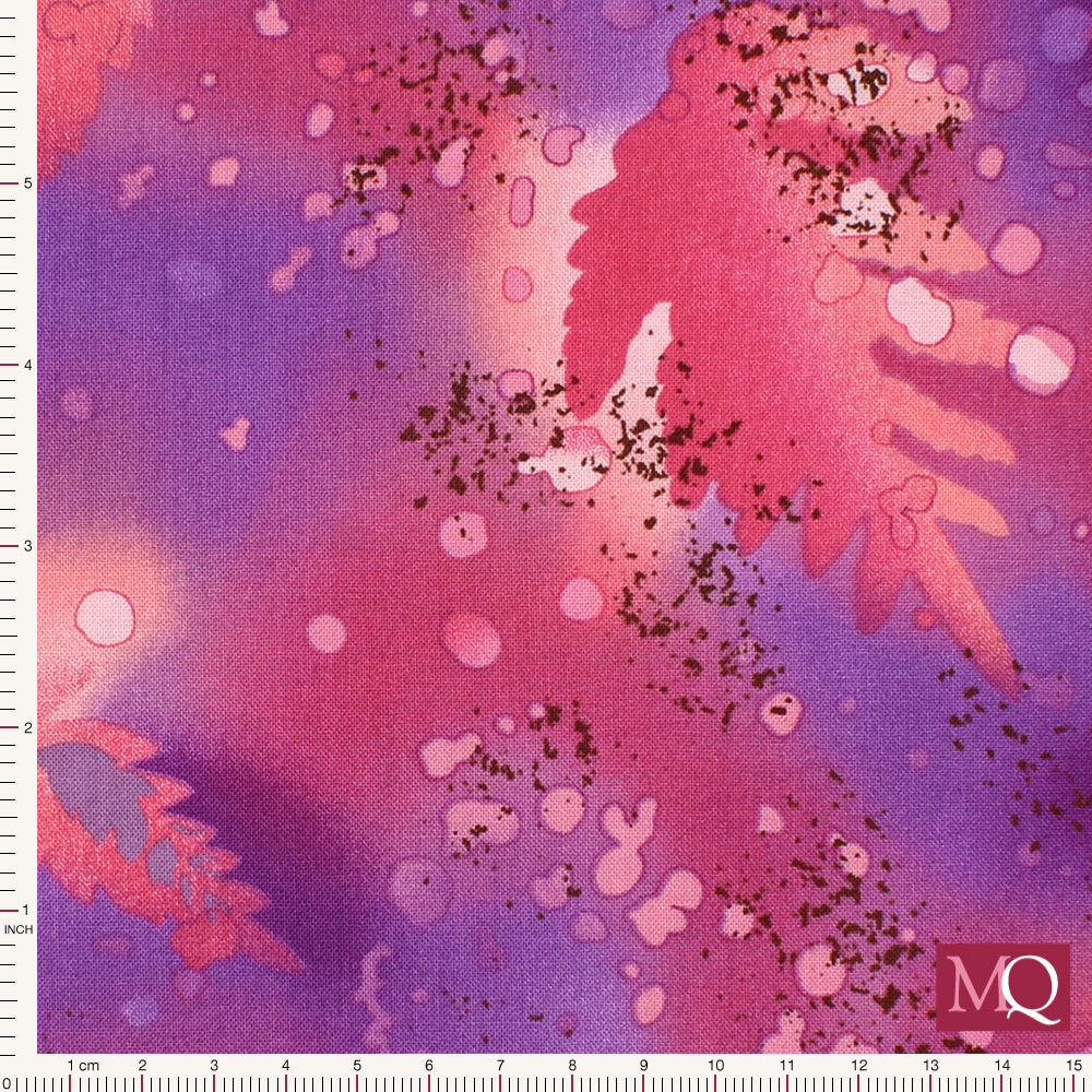 Fossil Fern by Benartex - Alpine Rose
