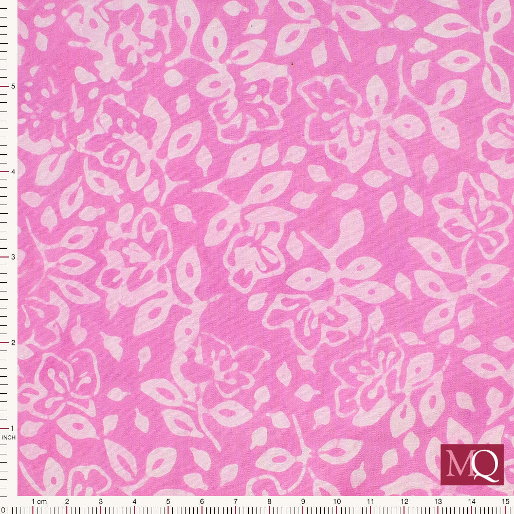 Tonga Batik by Timeless Treasures - Bubblegum B8423 - £1.40/10cm