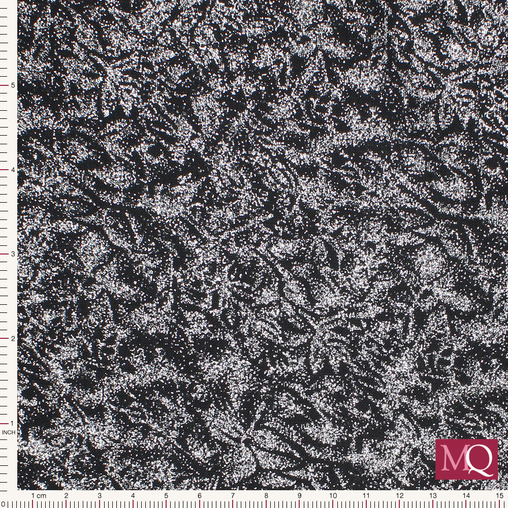Fairy Frost by Michael Miller - Black CM0376-DIAM-D