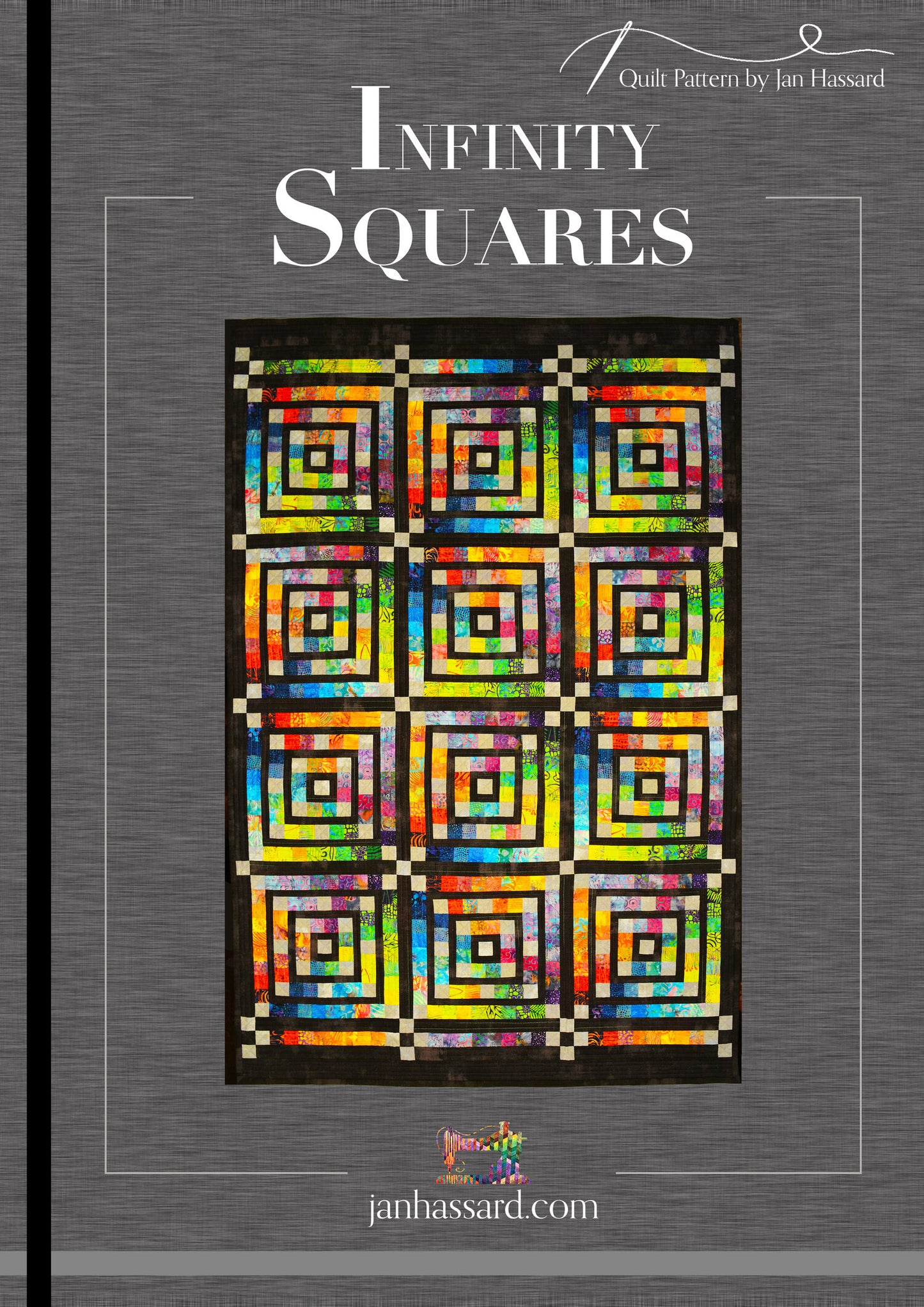 Jan Hassard's Patterns Infinity Squares (Printed A4 Pattern Booklet)