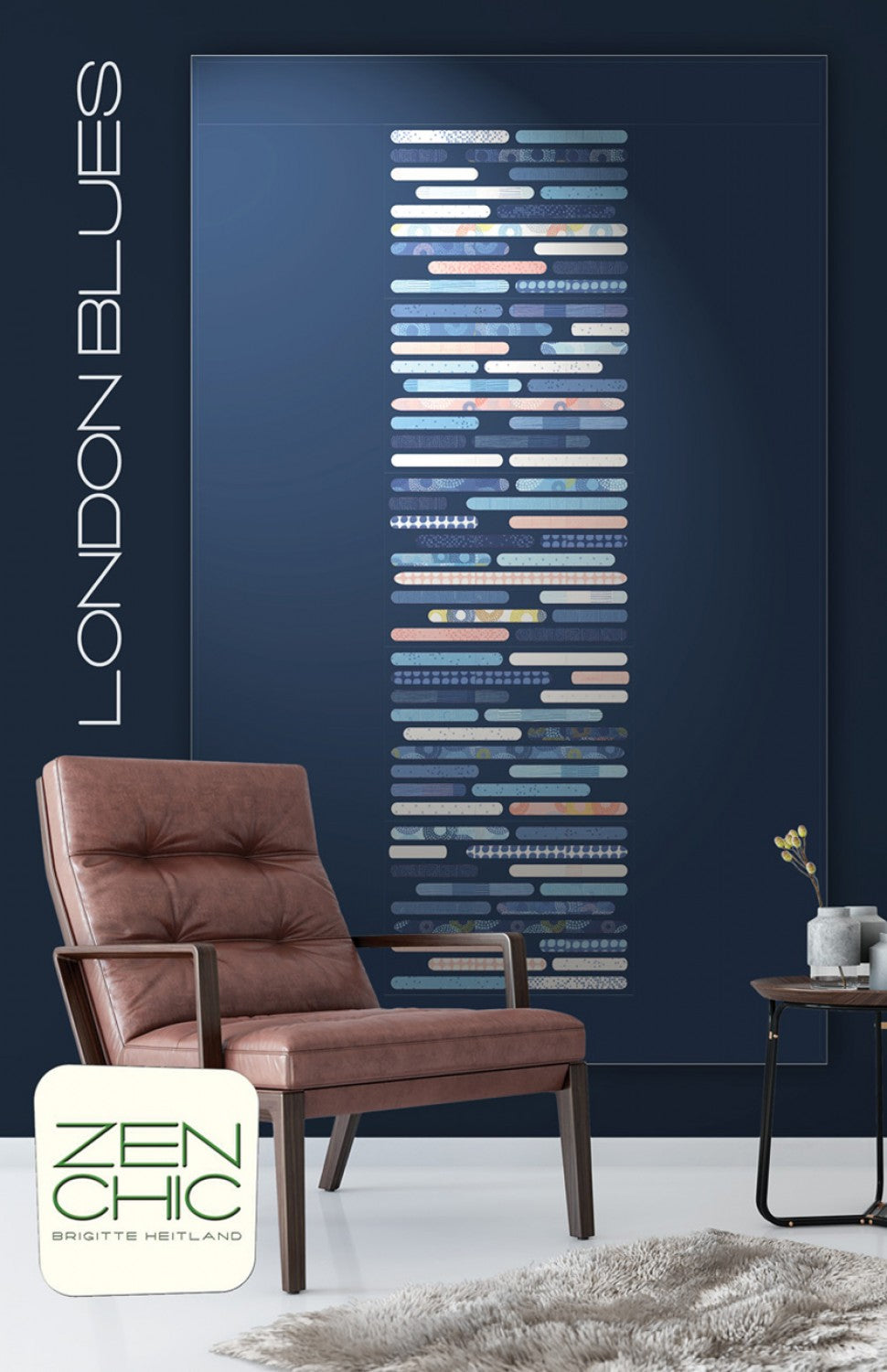 London Blues by Brigitte Heitland for Zen Chic LBQP