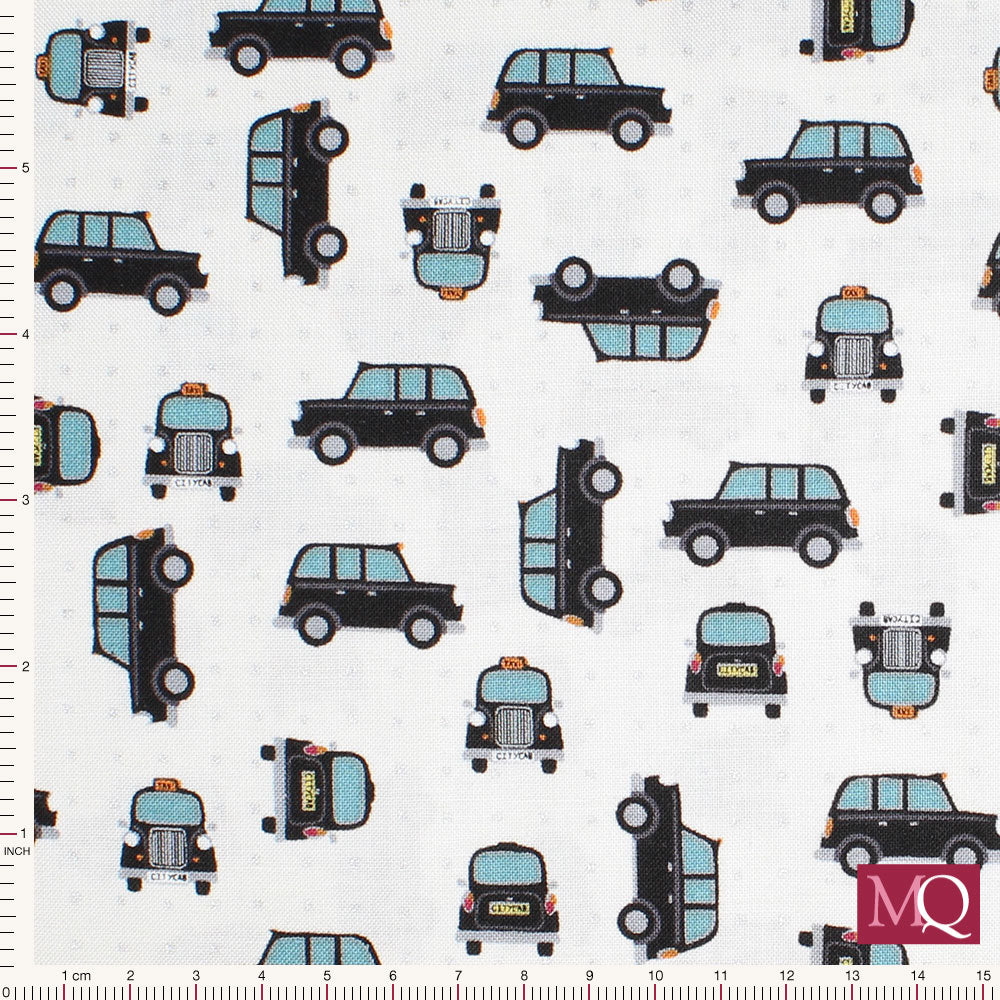 Black Cab by Lewis & Irene A292.1 Silver £1.30/10cm