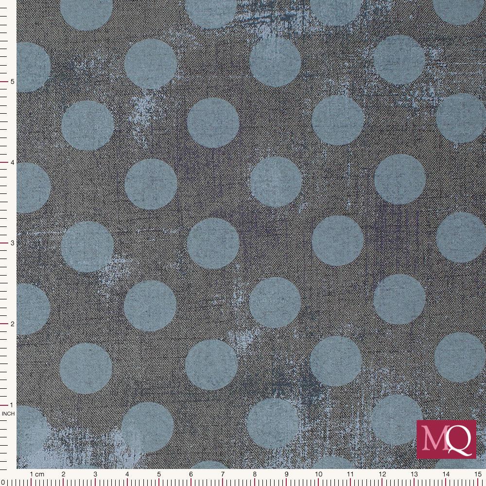 Grunge Hits The Spot by Moda Gris Fonce Grey 30149-66 - £1.40/10cm