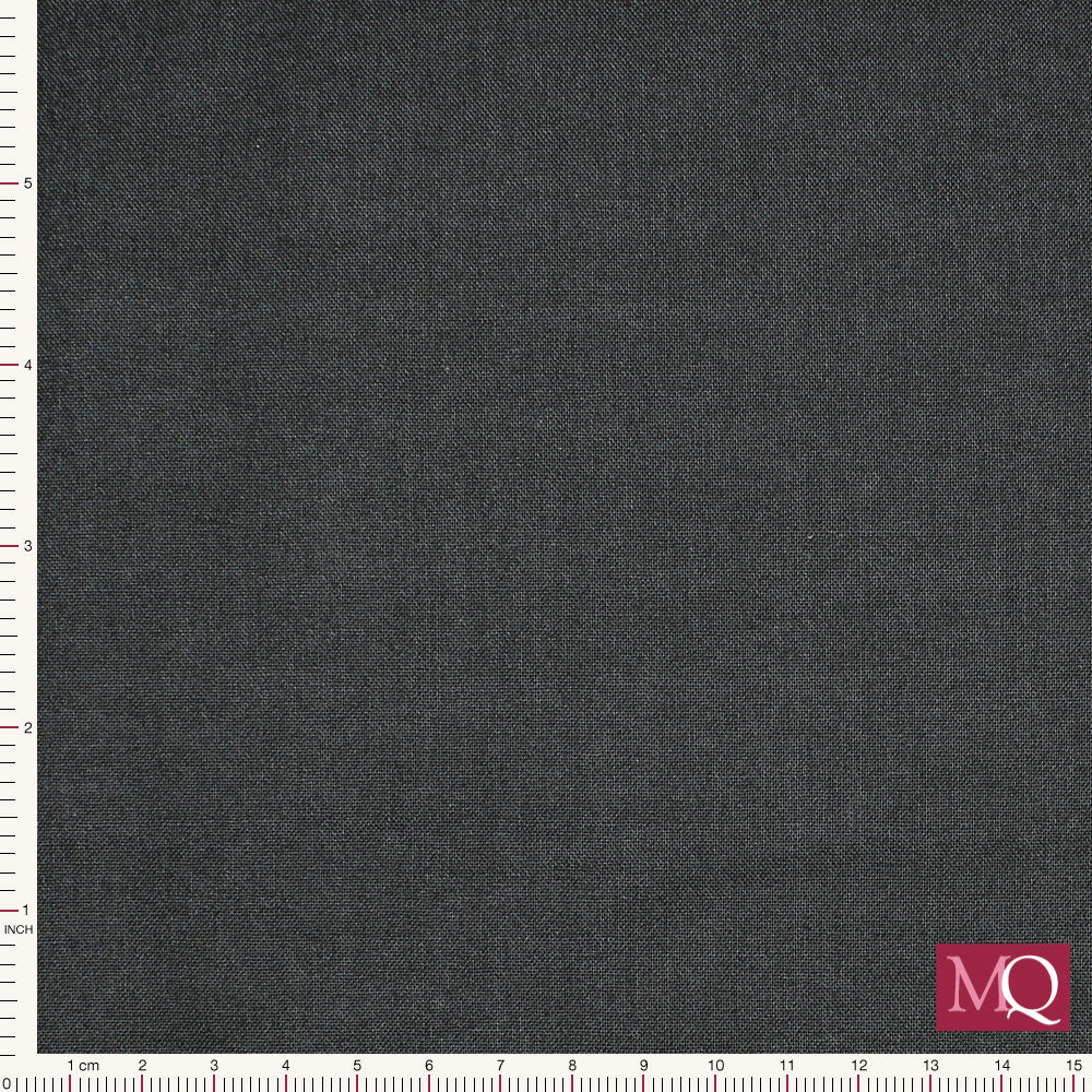 Linen Texture by Makower Charcoal 1473/S9