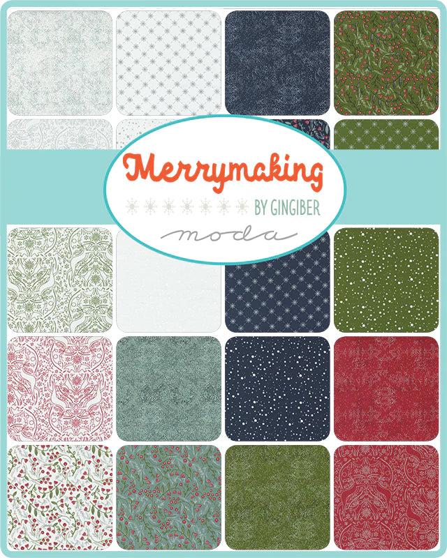 Merrymaking Jelly Roll -by Gingiber for Moda