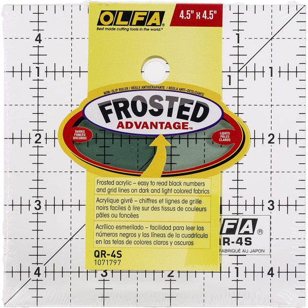 Olfa 4.5" Square Patchwork Ruler