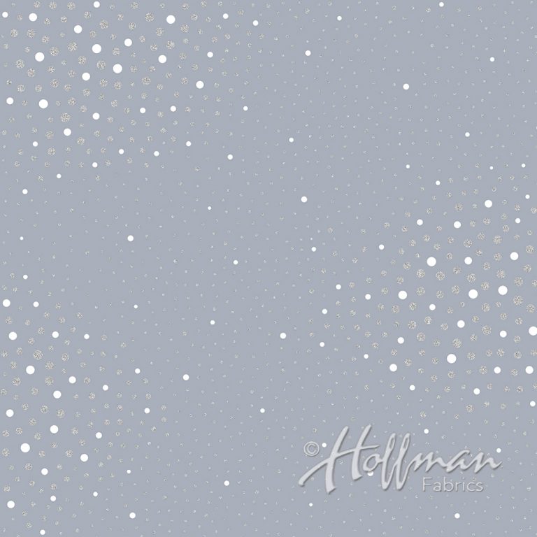 Sparkle and Fade by Hoffman Fabric - Slate