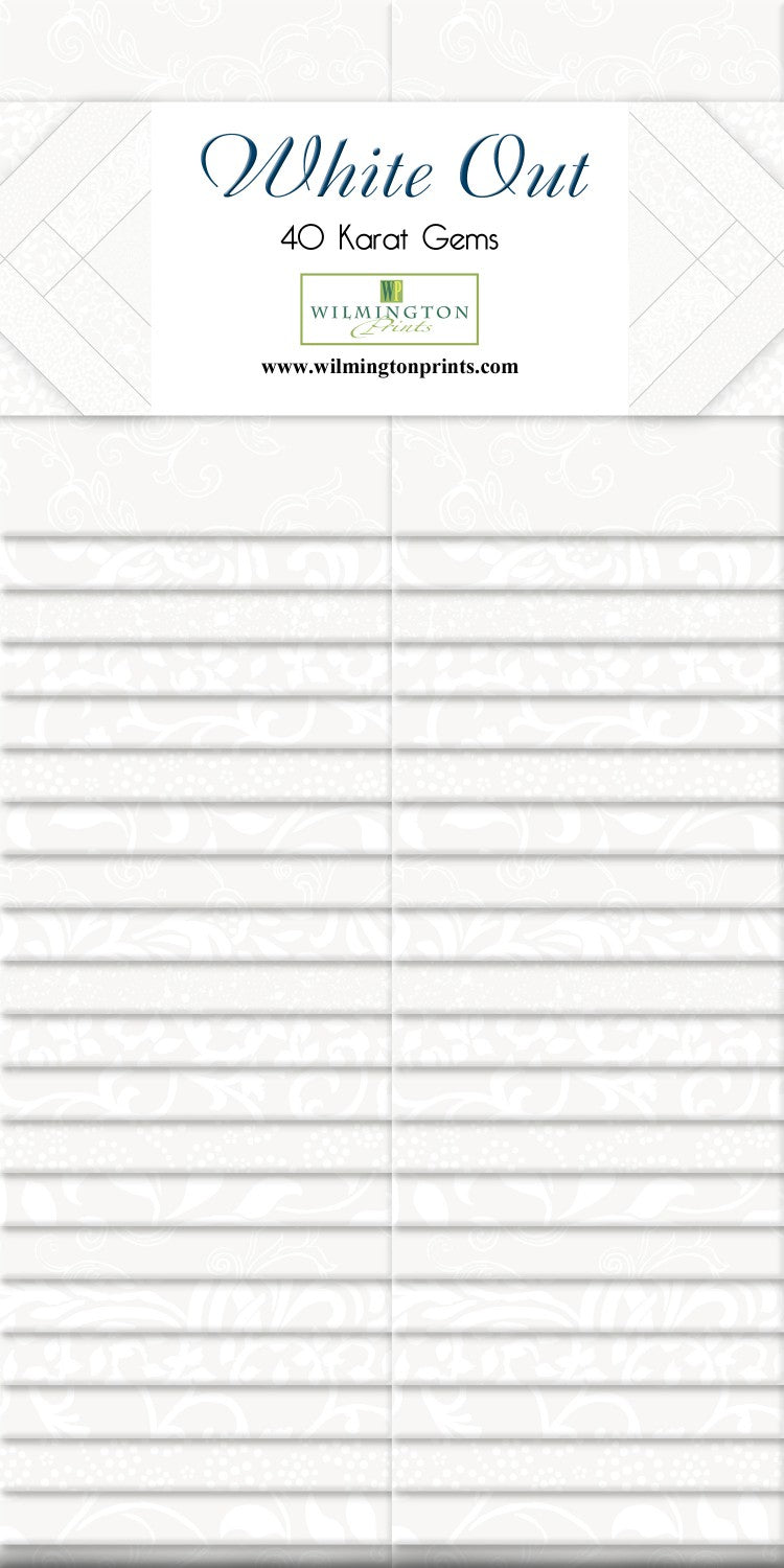 2.5" Strip Pack - Cookie Dough - Essential Gems by Wilmington