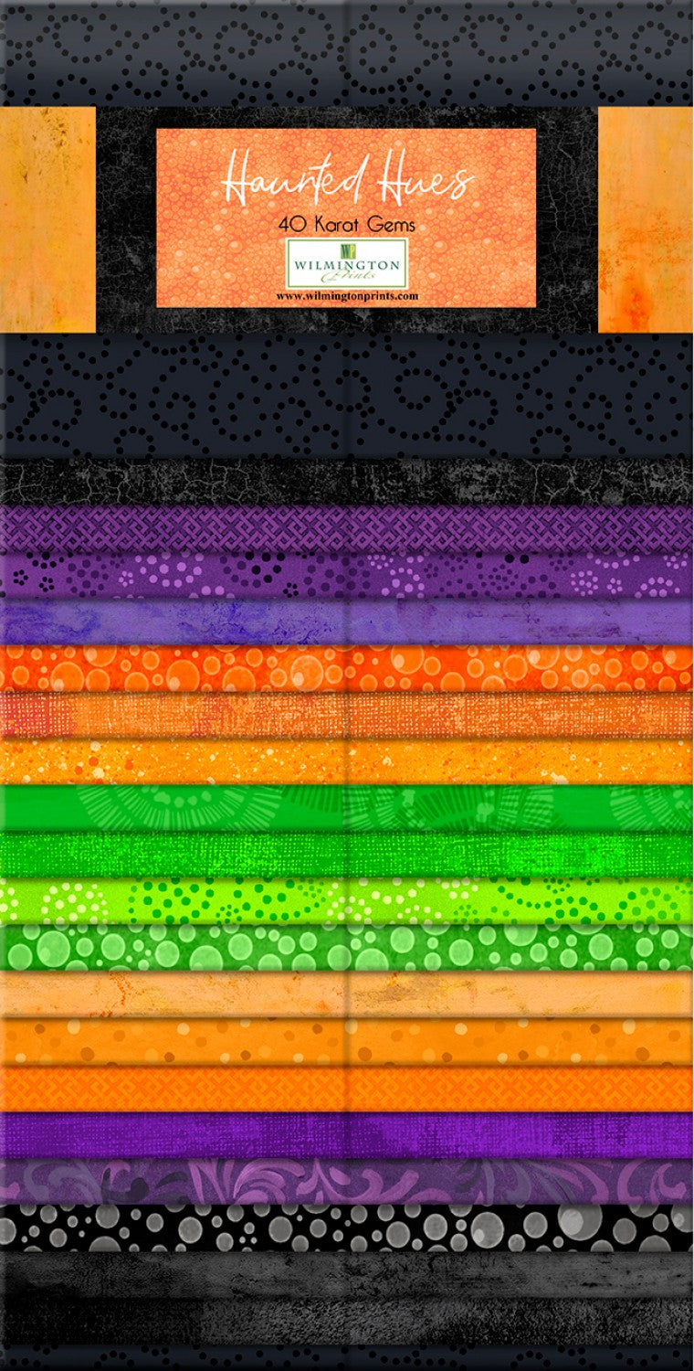 S 2.5" Strips - Essential Haunted Hues by Wilmington