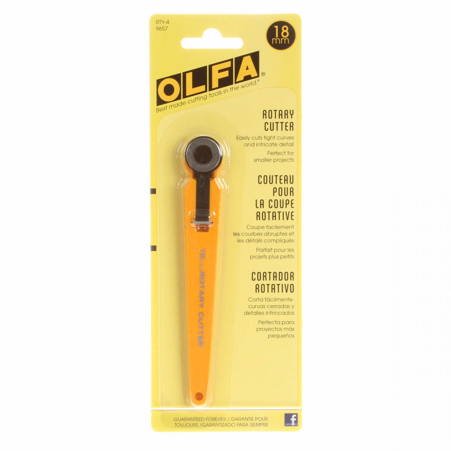 Olfa Mini Rotary Cutter - 18mm RTY-4 9657